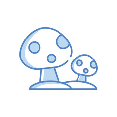 Mushroom  Vector icon