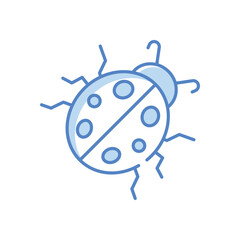 Ladybug  Vector icon