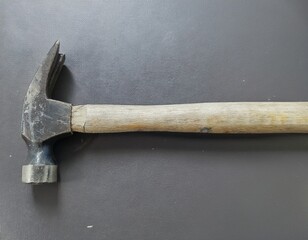 Construction Hammer on Isolated Surface