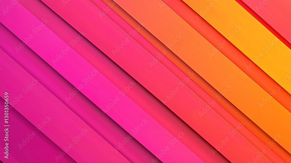 Aufkleber exploring modern workspaces vibrant tech showcase with dynamic geometric patterns