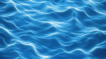 Fototapeta premium blue wavy lines pattern