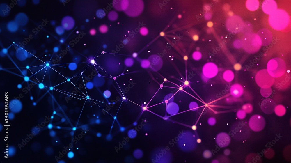 Poster dark abstract technology background with glowing circuits digital art modern environment futuristic 