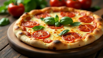 Tomato-Pizza-Basil_Mozzarella_Cheese_Homemade_Italian_Food