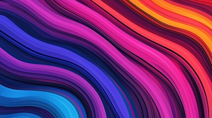 Obraz premium Vibrant tech background displaying colorful data streams abstract design digital art environment gigapixel standard