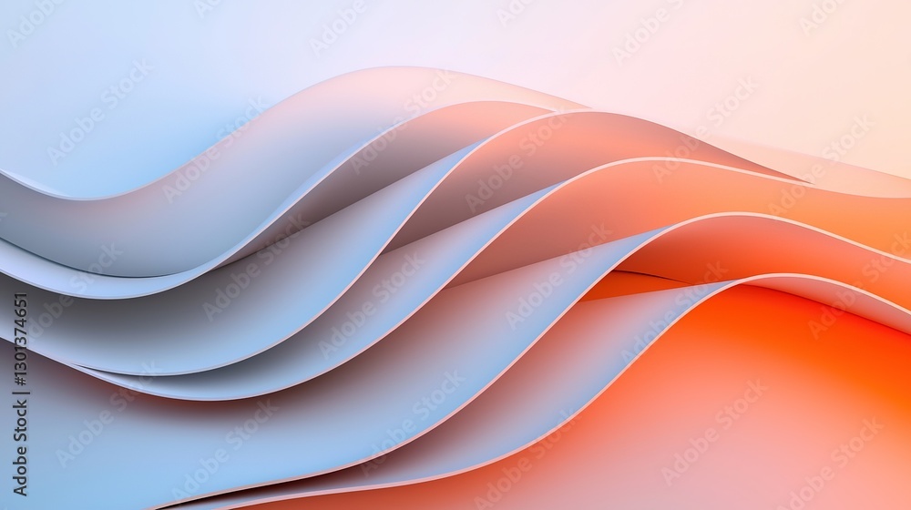 Poster modern abstract tech background shapes digital space graphic design sleek environment artistic persp