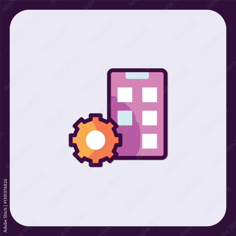 Poster building management system icon: streamlined setup and configuration