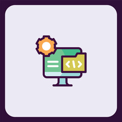 Software Development Configuration Management Icon