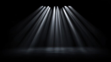 Stage lighting effect display