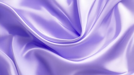 Obraz premium A Beautiful Flowing Piece of Lavender Colored Fabric