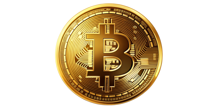 Cryptocurrency Bitcoin Logo PNG – High-Quality Transparent BTC Symbol for Digital Assets, Blockchain, and Crypto Trading.AI Generated. - Powered by Adobe