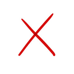red cross mark