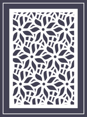 Laser cutting Design Patterns For Side Jali.