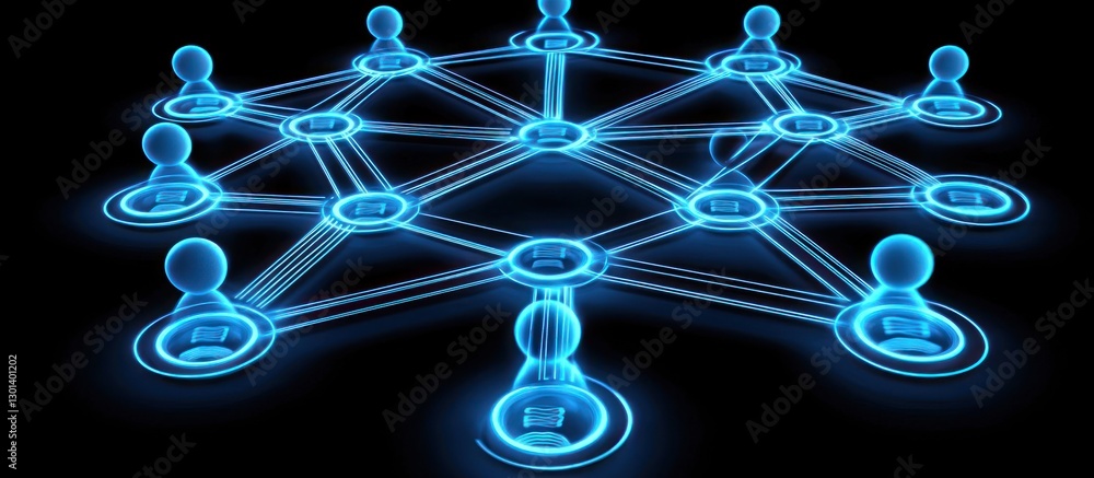 Poster global network connection: a visual representation of interconnectedness