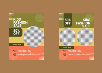 Free Kids Fashion Sale Flyer
