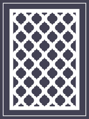 Laser cutting Design Patterns For Side Jali.