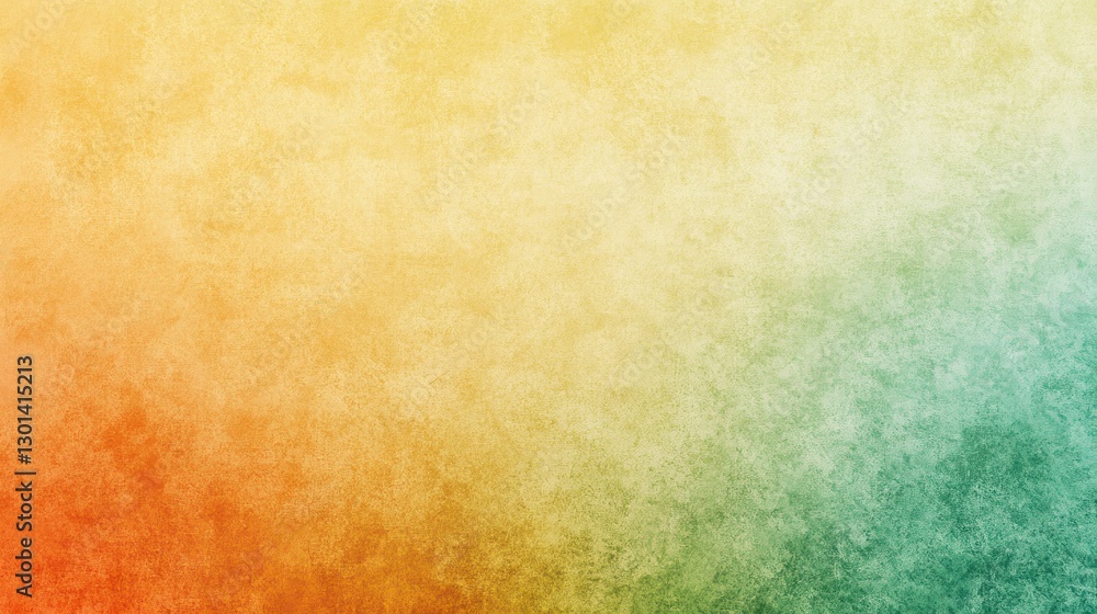 Poster a colorful gradient background blending multiple warm and cool tones