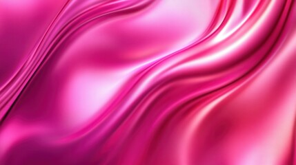 Obraz premium A smooth flowing piece of silk in beautiful pink hues