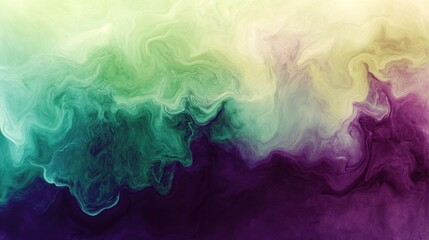 Obraz premium Colorful swirling abstract pattern of blended inks and gradients