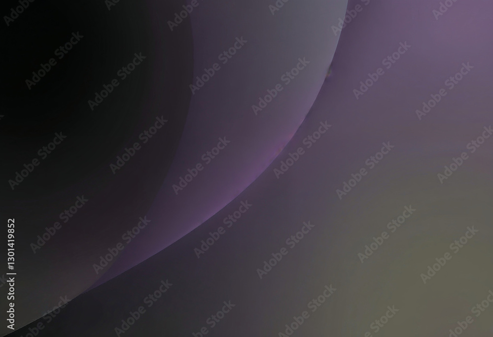 Poster abstract gradient design featuring soft flowing purple hues and a dark blurred texture, creating a s