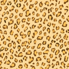 Seamless patterned texture of animal skin, animal print.