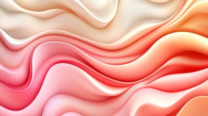 Obraz premium Abstract Image Showing Smooth Lines In Shades Of Color