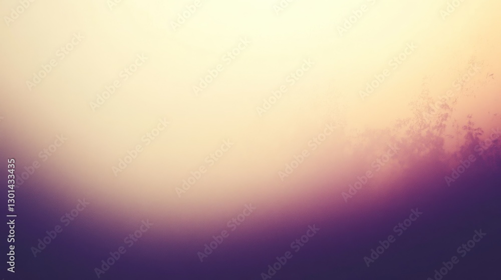 Poster blurred gradient of colors with a soft and diffused quality