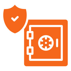 Fototapeta premium Safe Icon