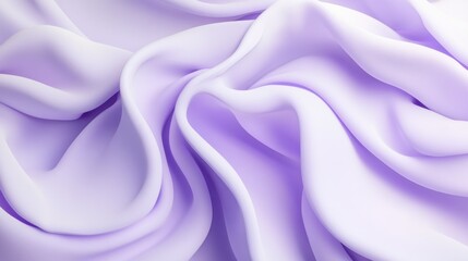 Obraz premium Beautifully draped purple silk fabric creating graceful soft folds