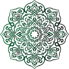 Colorful mandala vector style 