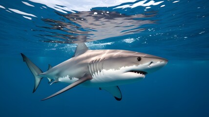 Obraz premium Shark in the sea