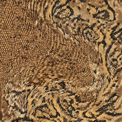 Seamless patterned texture of animal skin, animal print.