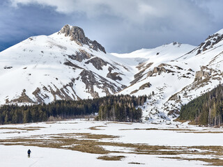 Gran Sasso: Fine Inverno a Campo Imperatore - Casale del Monte  - L'Aquila