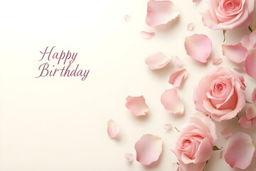 Birthday vector banner template. Happy birthday to you text in white space background with gifts and balloon decoration element for birth day celebration greeting design.