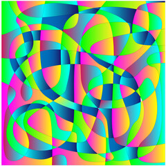 Obraz premium Liquid colorful background. Futuristic Gradient. Fluid gradient shapes