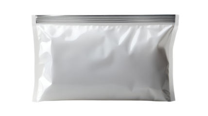 3D Pouch isolated on transparent background, PNG