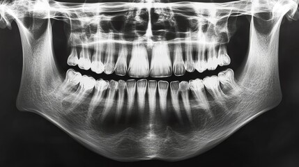 Comprehensive Panoramic X-Ray of Teeth for Dental Radiography Analysis