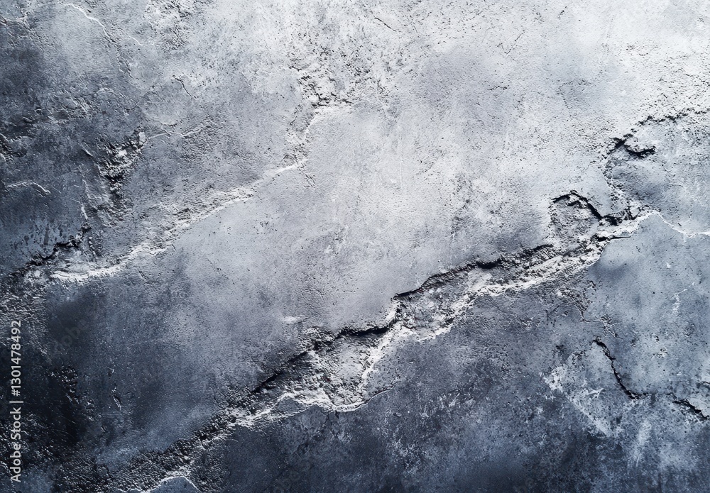 Poster textured gray concrete background with cracks and variations for use in design projects, wall art, a