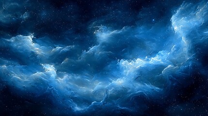 Fototapeta premium Celestial Nebula Cloudscape