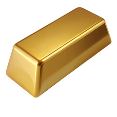 gold bars on white background