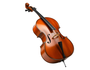 Cello isolated on a transparent background