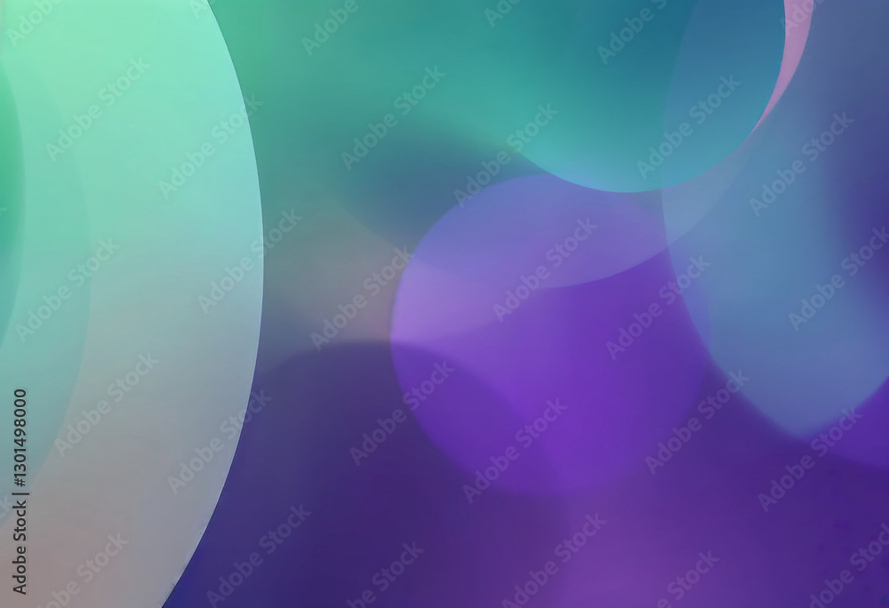 Poster abstract bokeh blur background with soft gradient lights and smooth aesthetic glow for modern digita