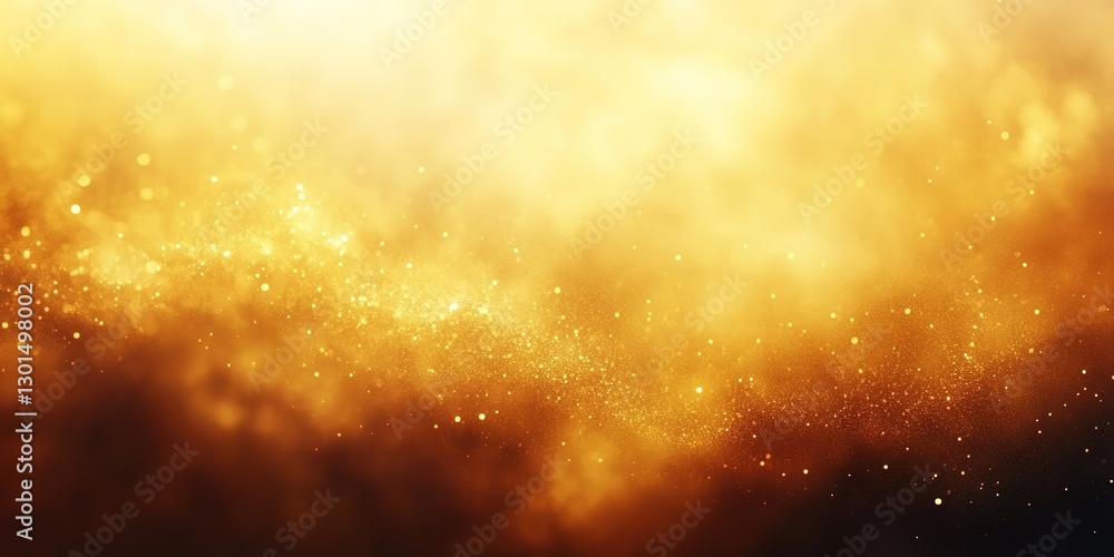 Poster golden yellow gradient background with soft blurred effect, gradient deep yellow background, 8k