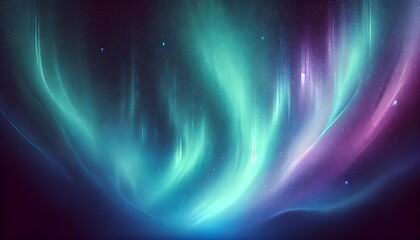 A smooth aurora gradient blending emerald green, deep blue, and violet, creating a mesmerizing and elegant aesthetic