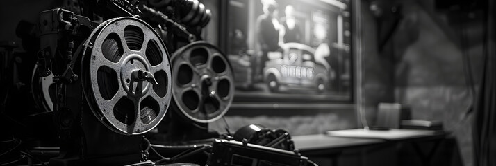 Vintage Reflection: Homage to the Silent Film Era