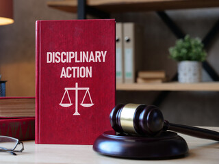 Disciplinary action is shown as legal concept
