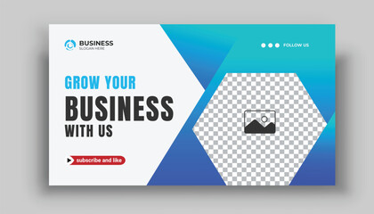 Creative YouTube thumbnail template and gaming thumbnail for gamming video thumbnail YouTube thumbnail and web banner template	