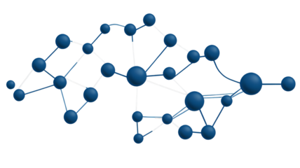 Abstract Network Connection, Technology Background, Global Network, Data Visualization, Digital