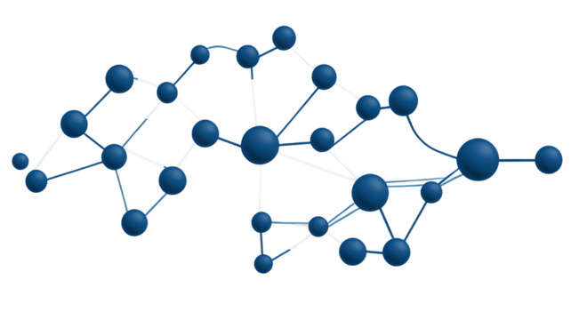 Abstract Network Connection, Technology Background, Global Network, Data Visualization, Digital