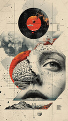 Fractured Mind: A Collage of Consciousness