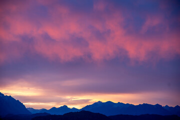 Atardecer en Bariloche